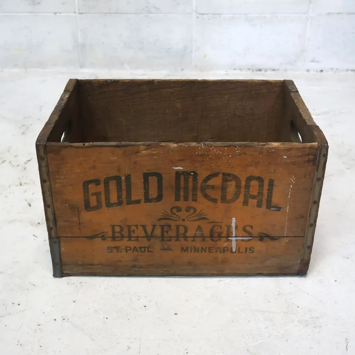 GOLD MEDAL ビンテージ ウッドボックス