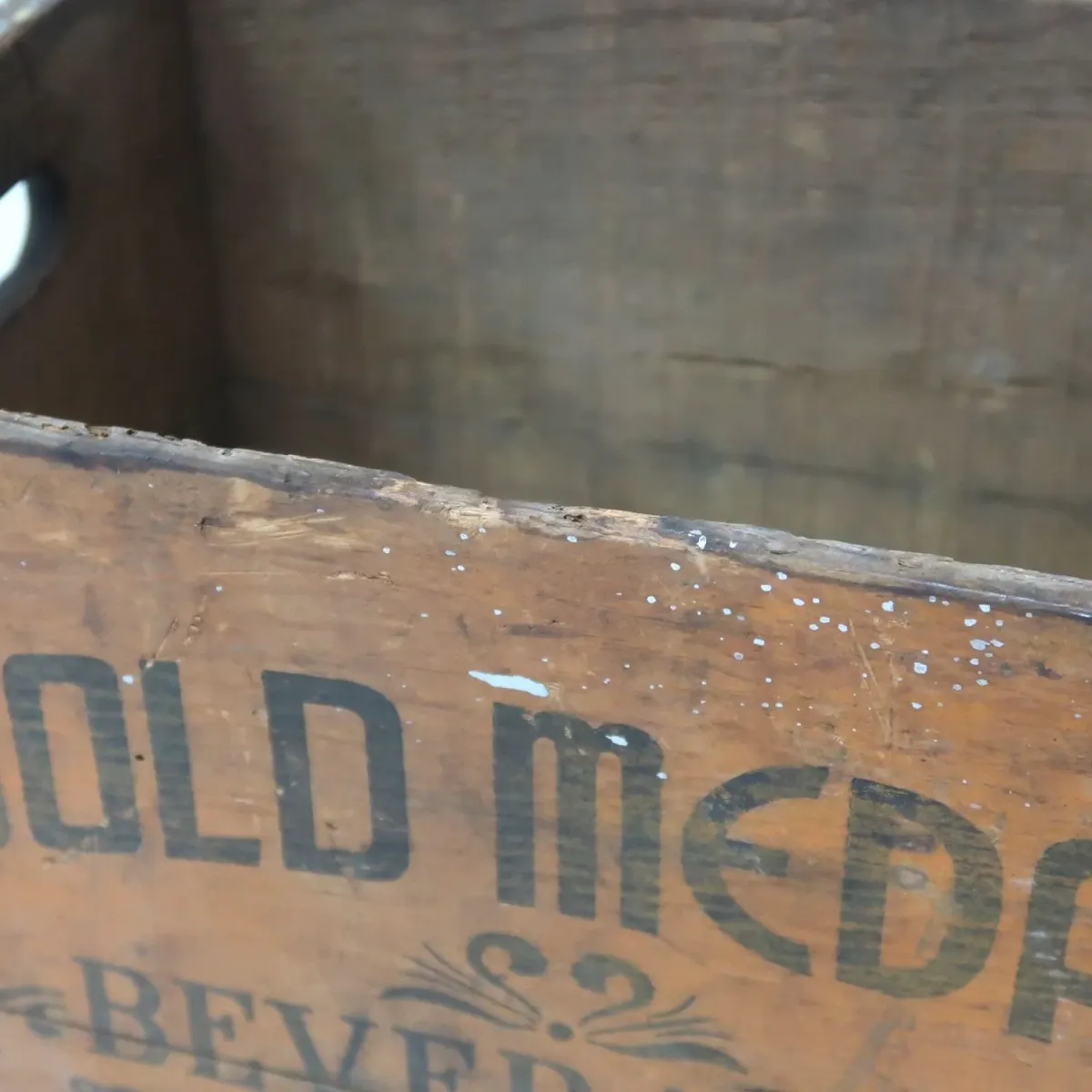 GOLD MEDAL ビンテージ ウッドボックス