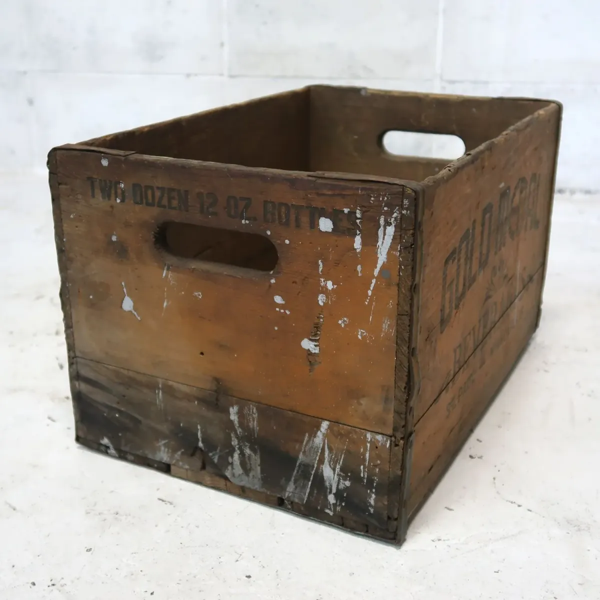 GOLD MEDAL ビンテージ ウッドボックス