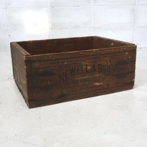 NEWELL&BRO ビンテージ ウッドボックス