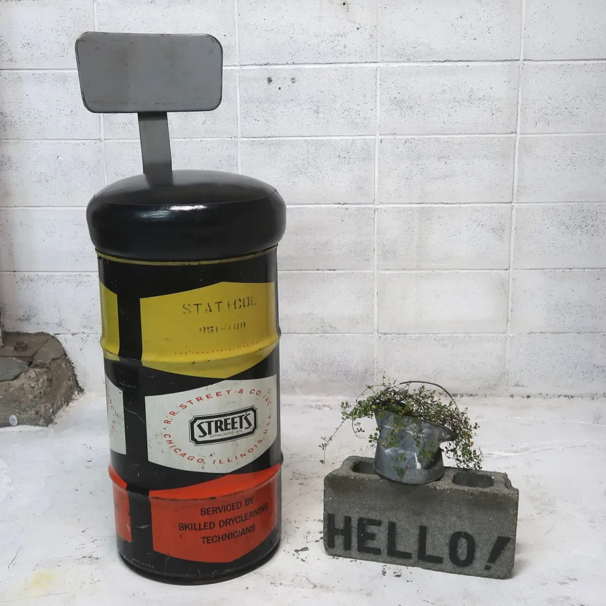 STREET’S ビンテージ ドラム缶 カスタムチェア