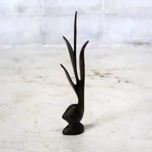 アンティーク ウッドオブジェ ココヤシ