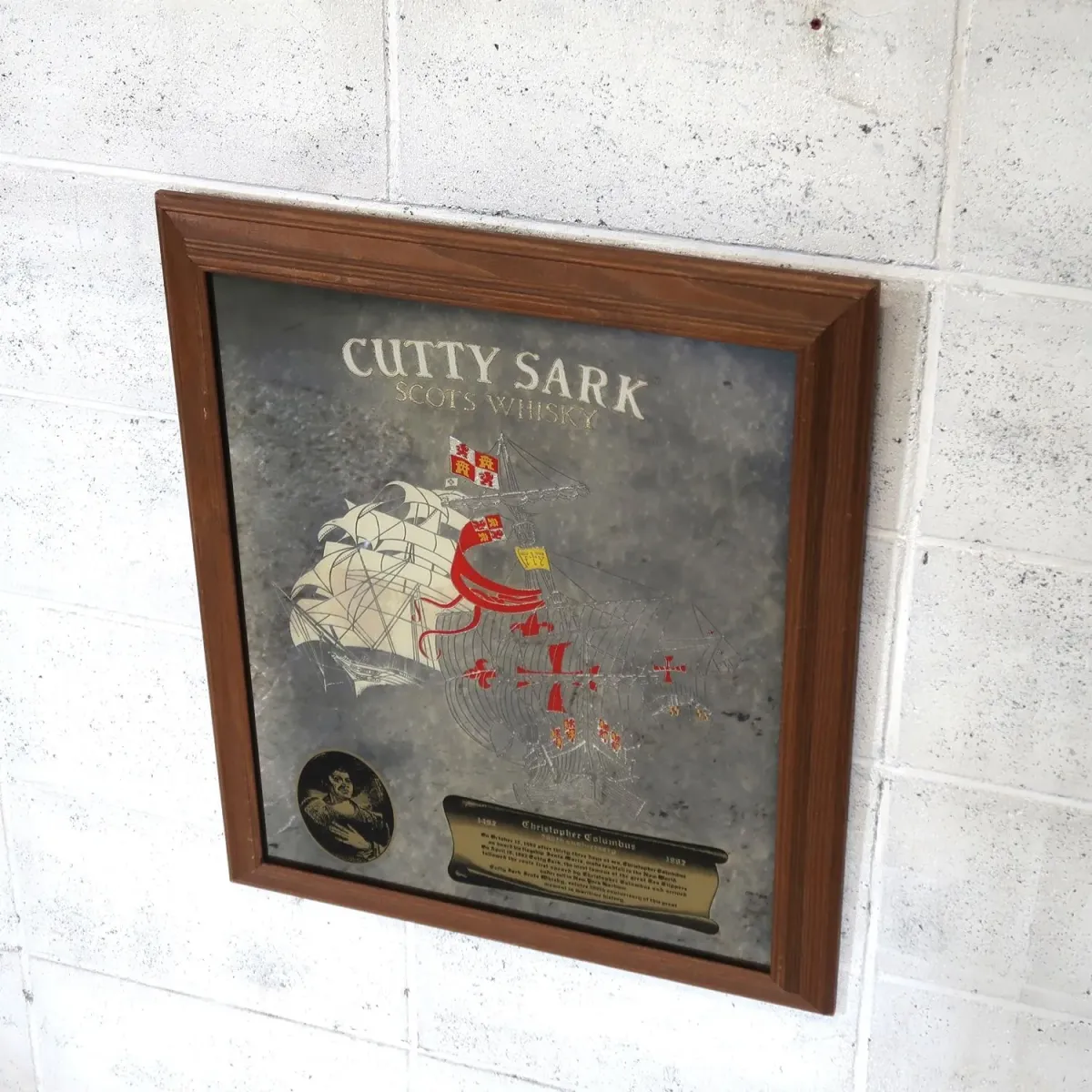 CUTTY SARK ビンテージ パブミラー