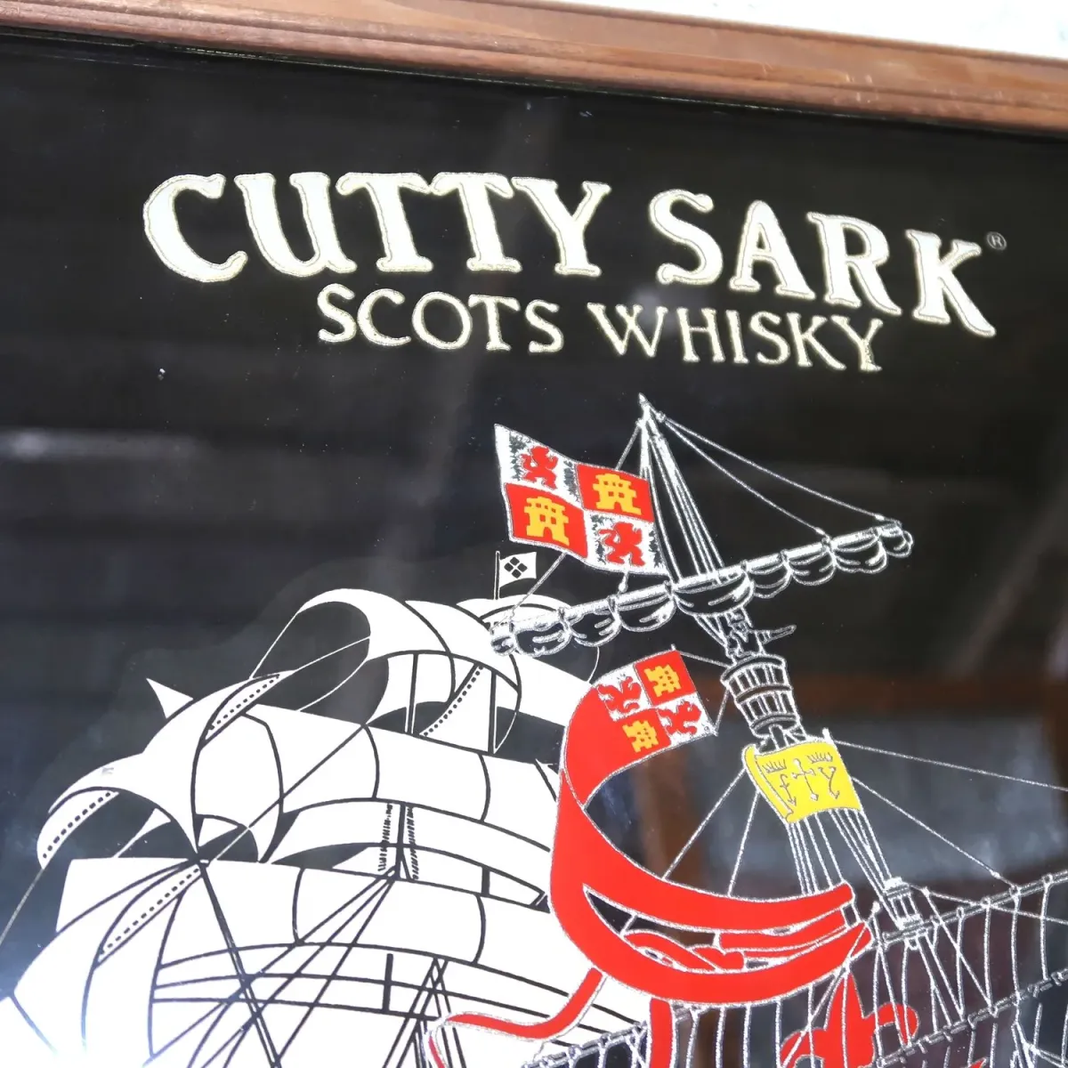 CUTTY SARK ビンテージ パブミラー