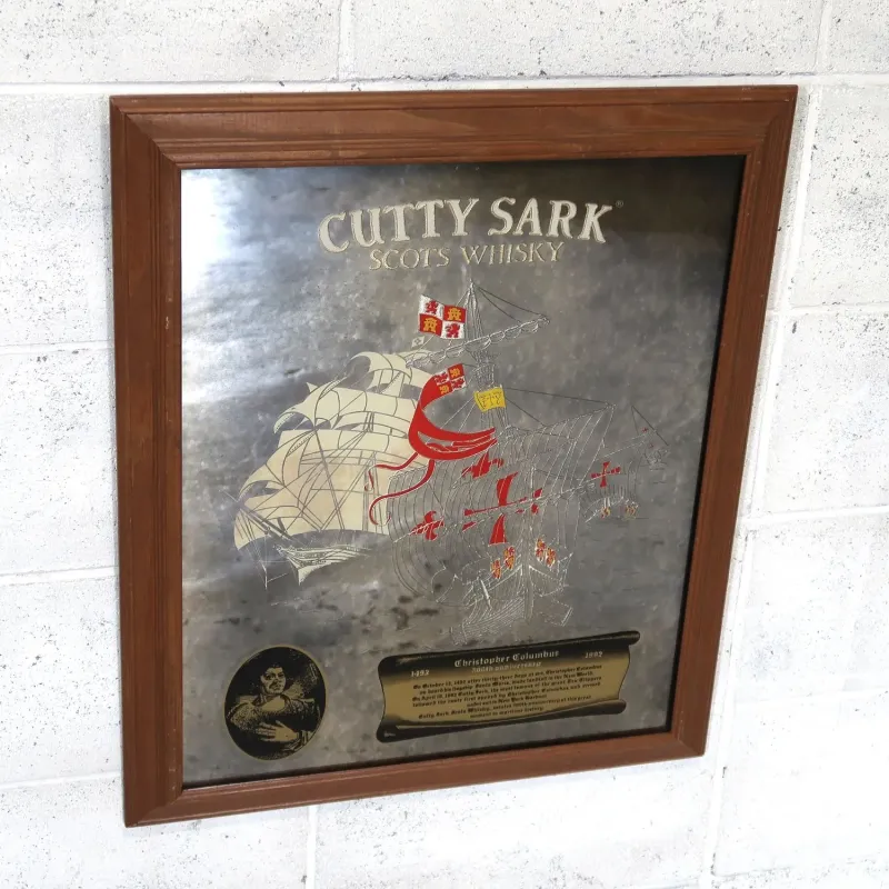 CUTTY SARK ビンテージ パブミラー