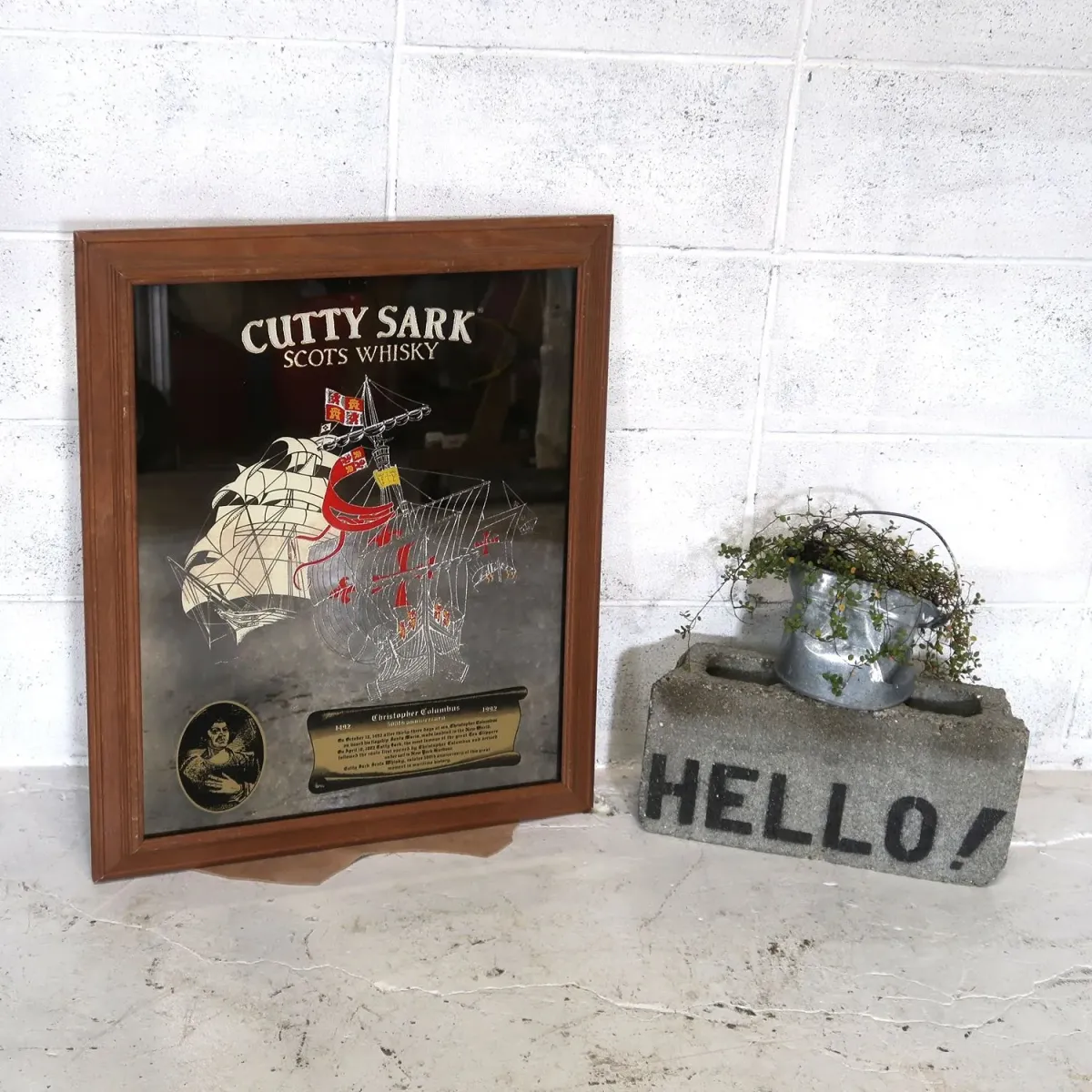 CUTTY SARK ビンテージ パブミラー