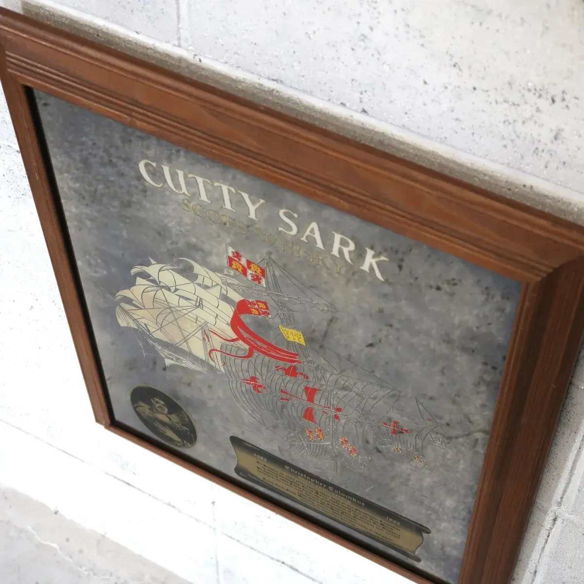 CUTTY SARK ビンテージ パブミラー
