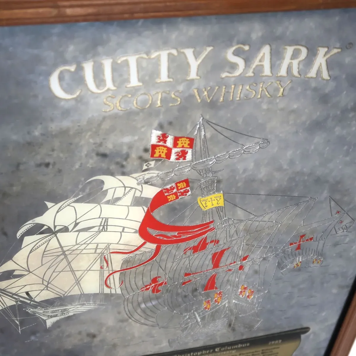 CUTTY SARK ビンテージ パブミラー