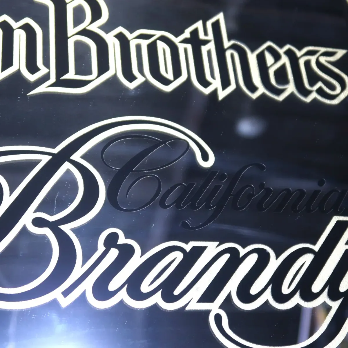 Christian Brothers ビンテージ パブミラー