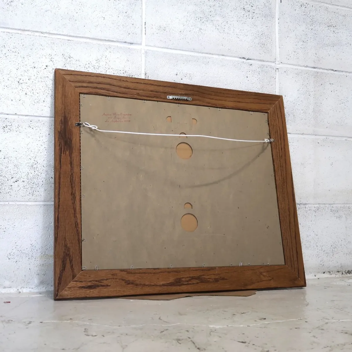 Christian Brothers ビンテージ パブミラー