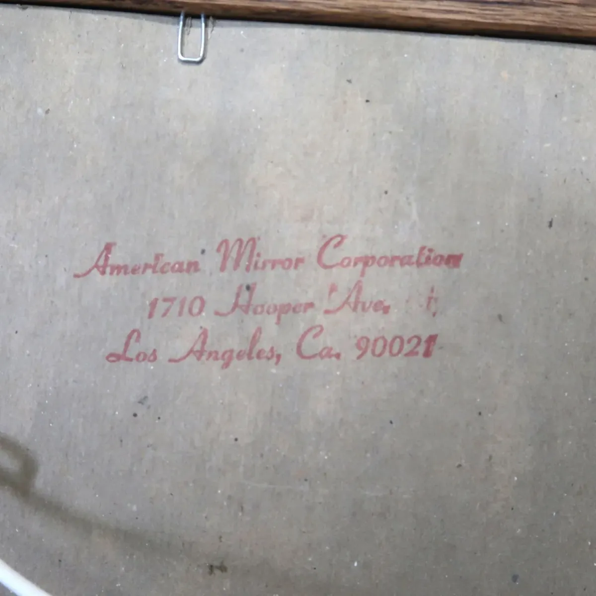 Christian Brothers ビンテージ パブミラー