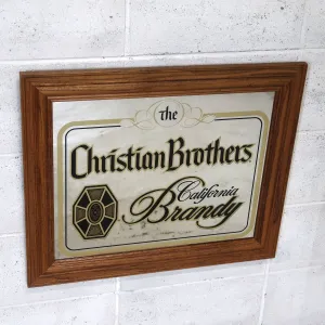 Christian Brothers ビンテージ パブミラー