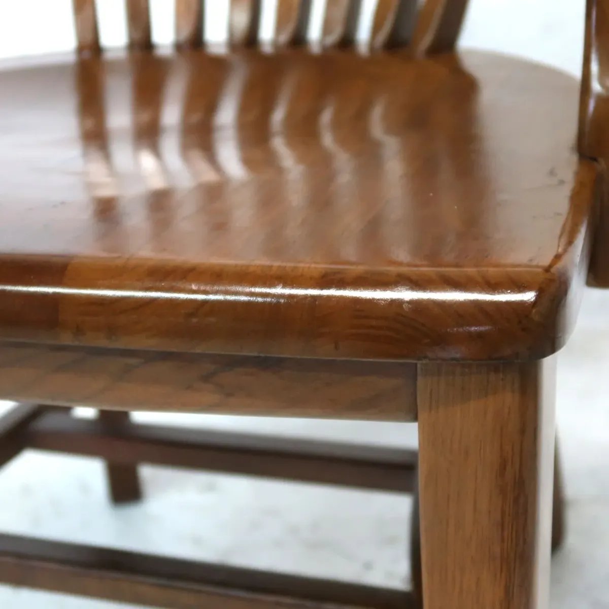 アンティーク ウッド アームチェア