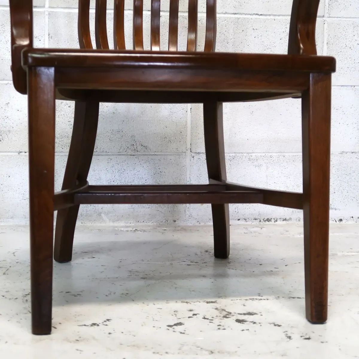 アンティーク ウッド アームチェア