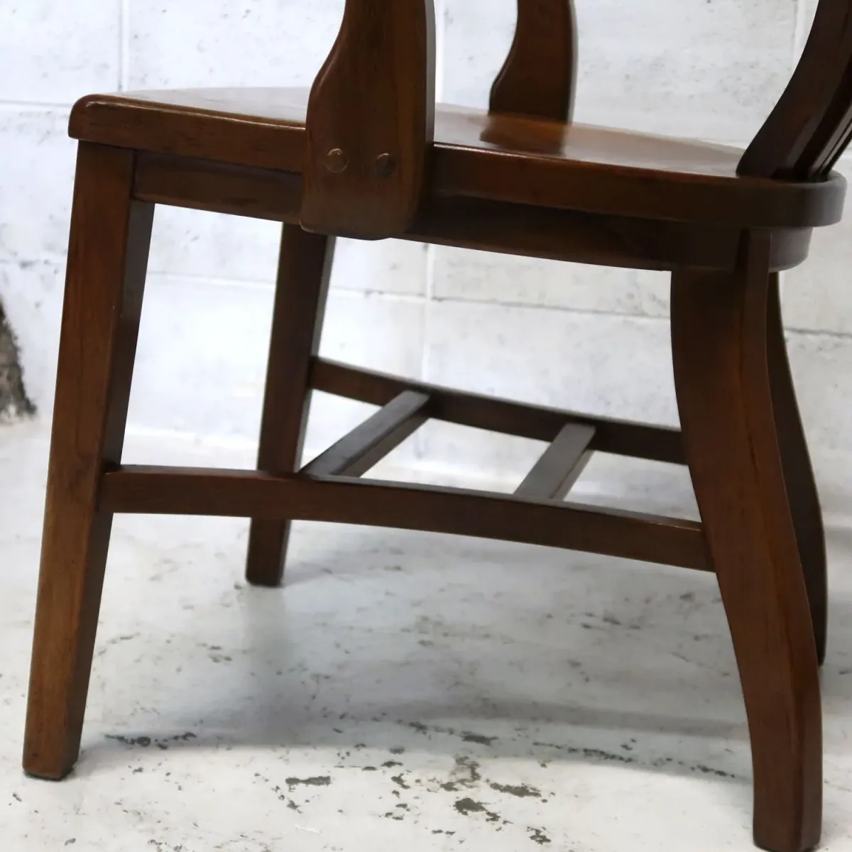 アンティーク ウッド アームチェア