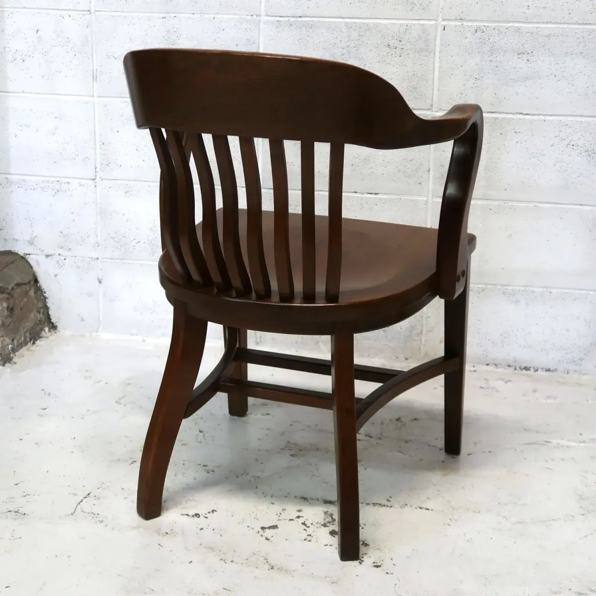 アンティーク ウッド アームチェア