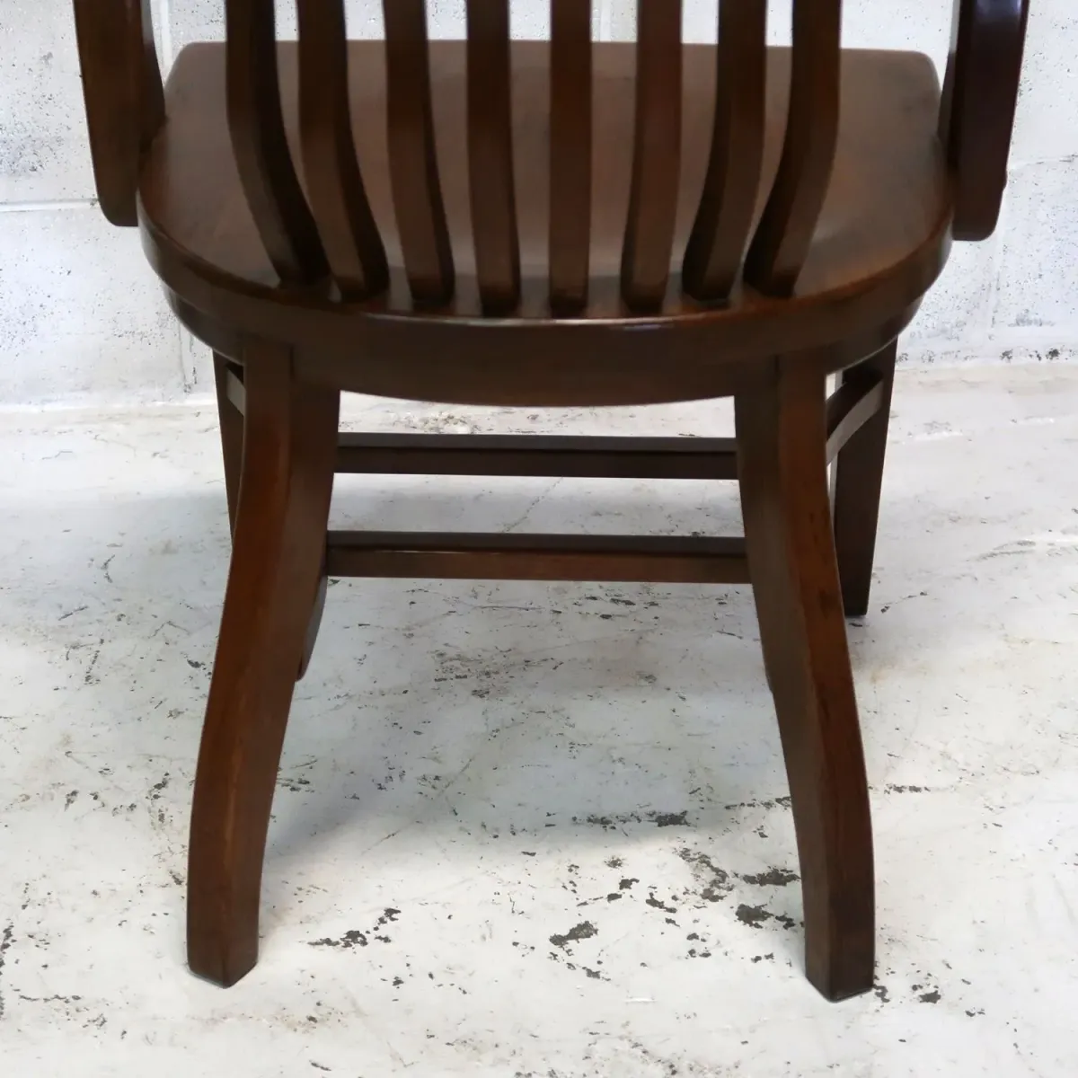 アンティーク ウッド アームチェア