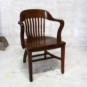 アンティーク ウッド アームチェア