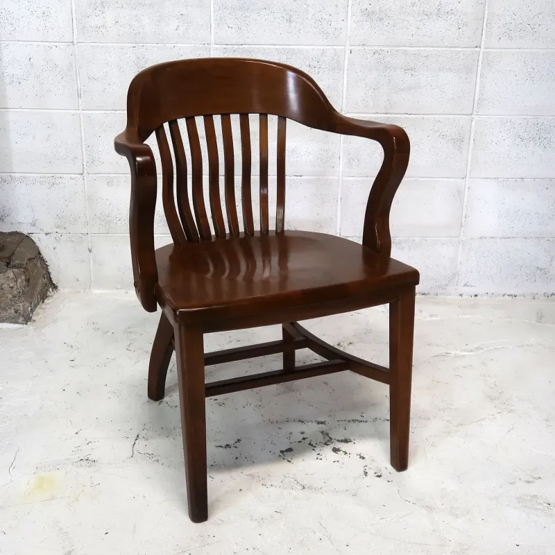 アンティーク ウッド アームチェア