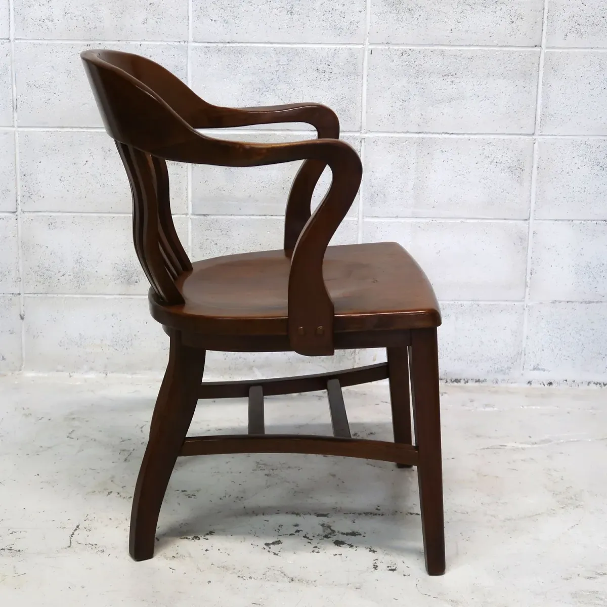 アンティーク ウッド アームチェア