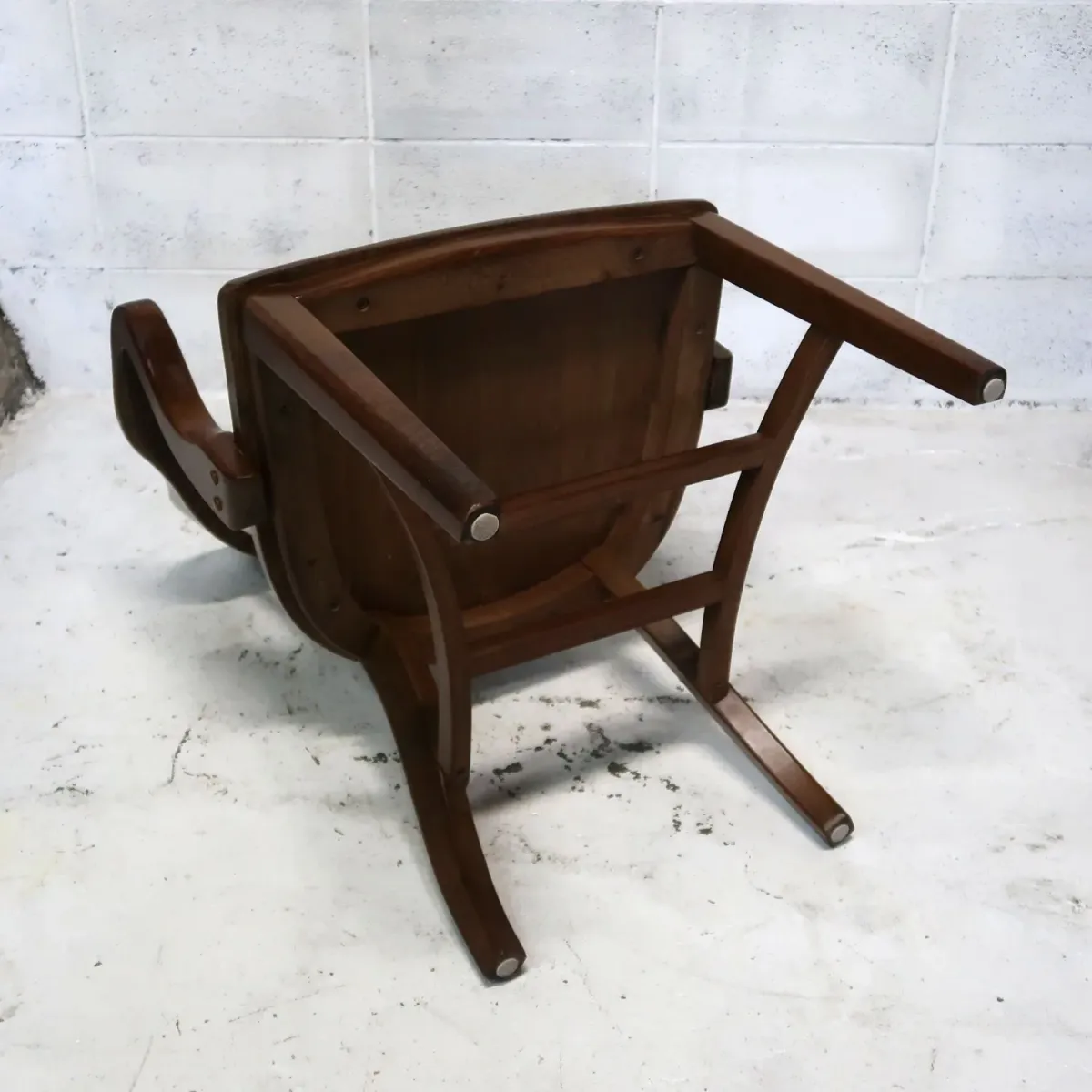 アンティーク ウッド アームチェア