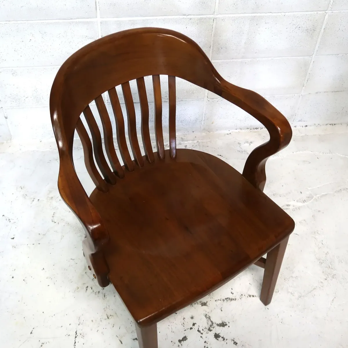 アンティーク ウッド アームチェア