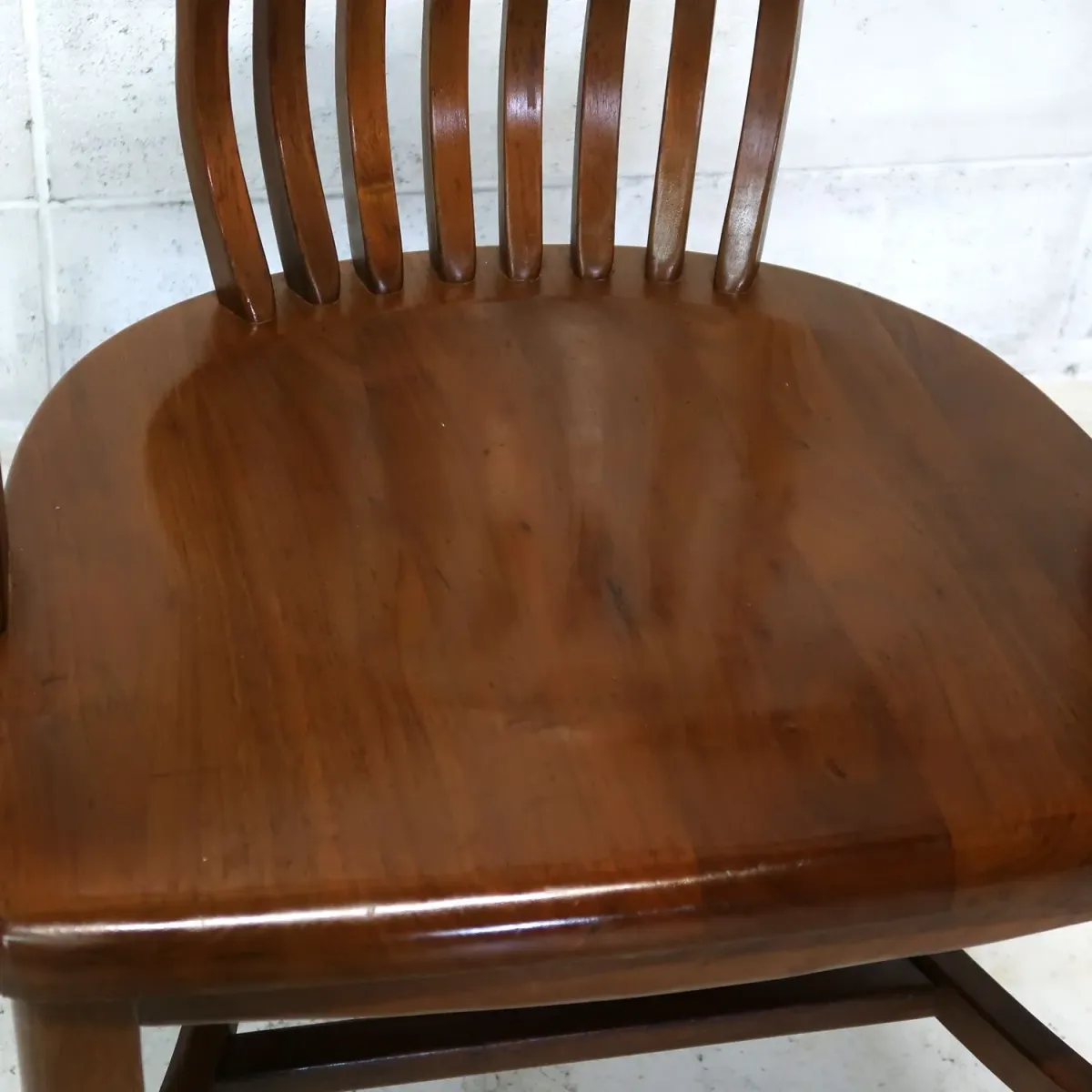 アンティーク ウッド アームチェア