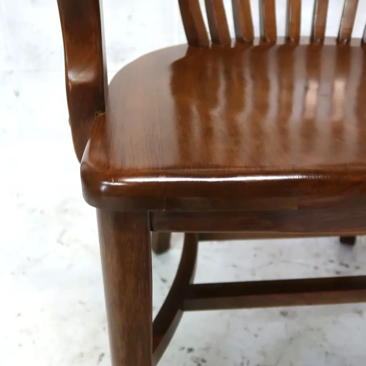 アンティーク ウッド アームチェア