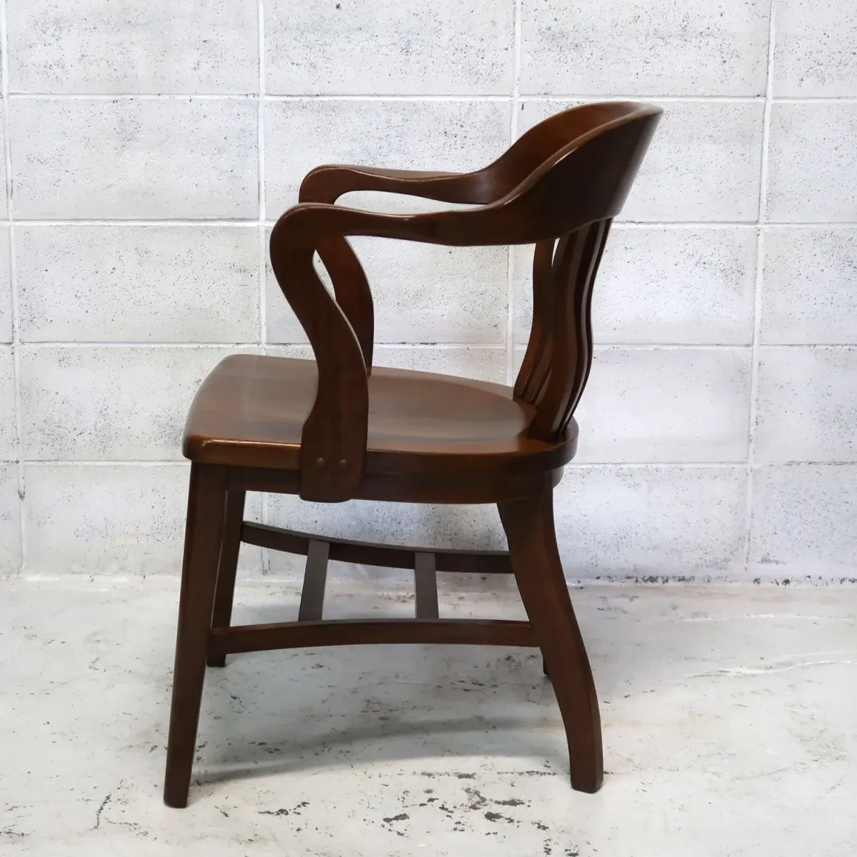 アンティーク ウッド アームチェア