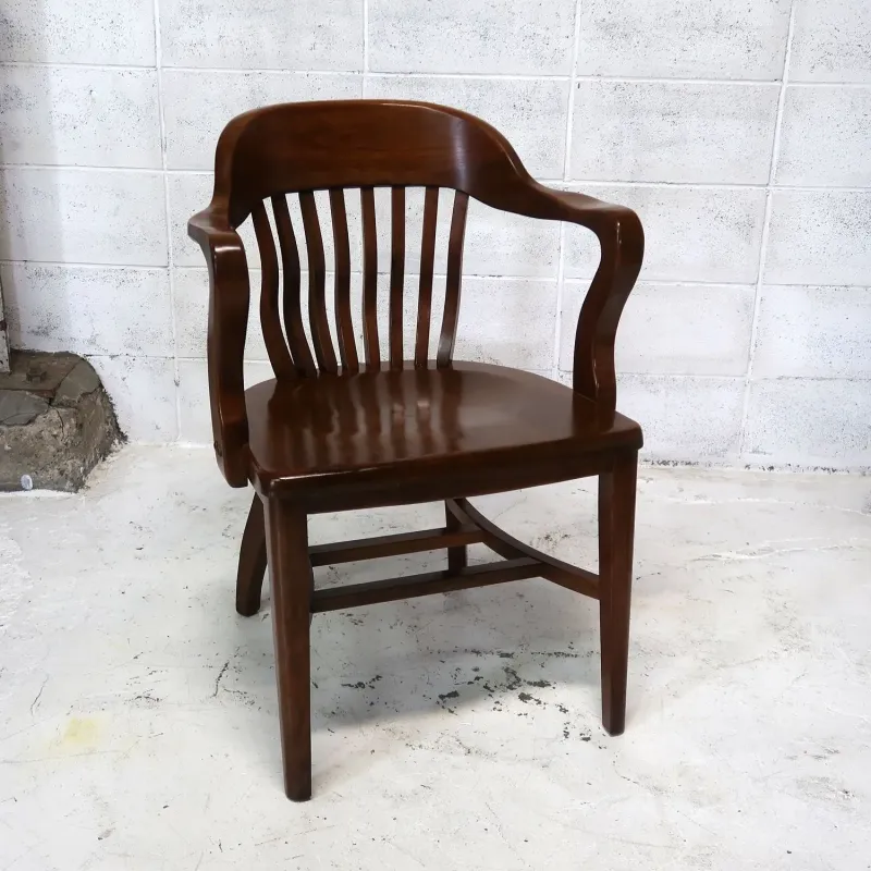 アンティーク ウッド アームチェア