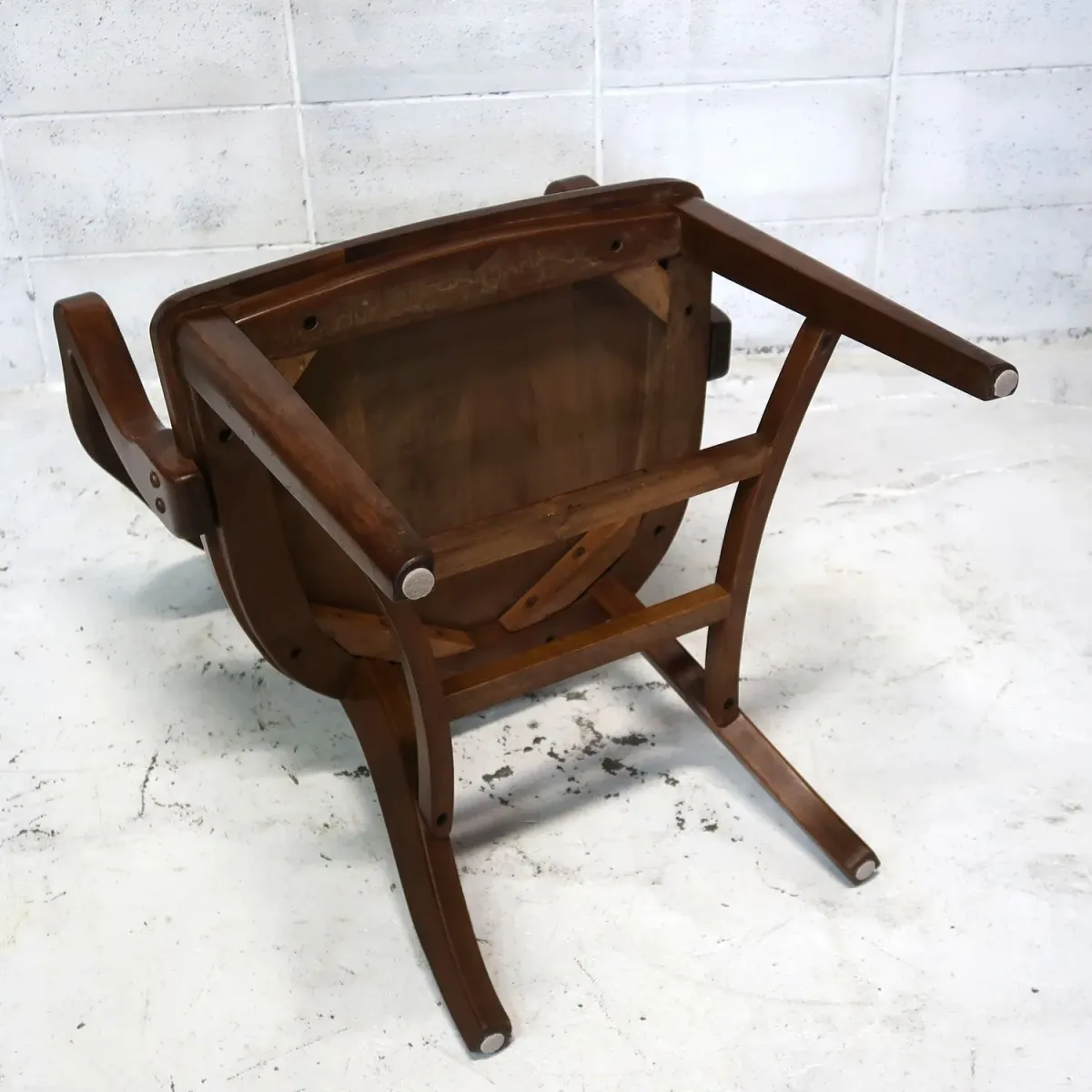 アンティーク ウッド アームチェア