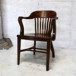 アンティーク ウッド アームチェア