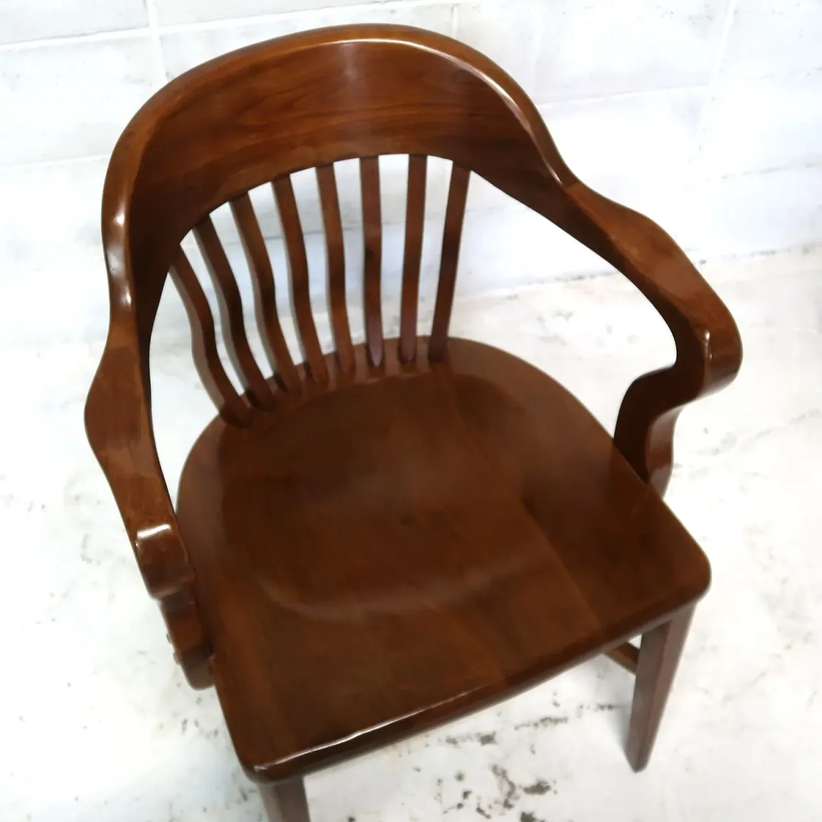 アンティーク ウッド アームチェア