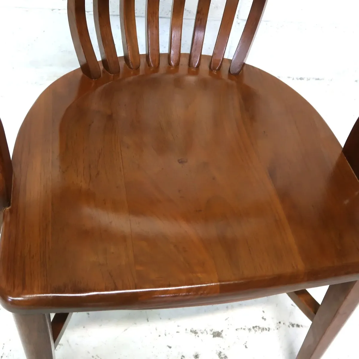 アンティーク ウッド アームチェア