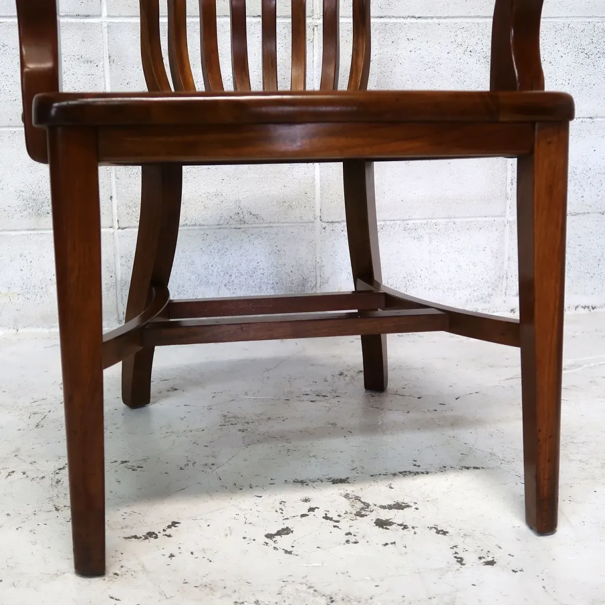 アンティーク ウッド アームチェア