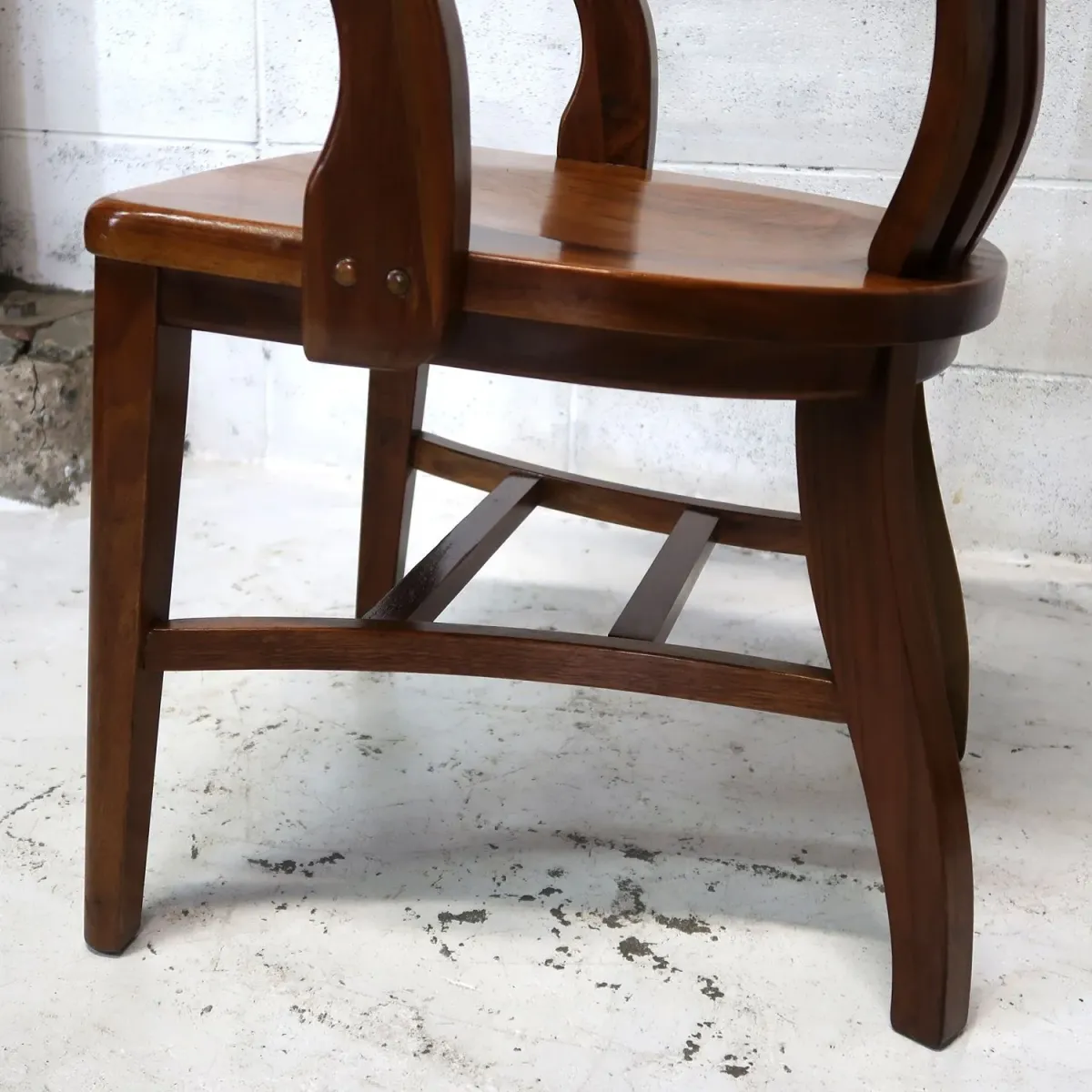 アンティーク ウッド アームチェア