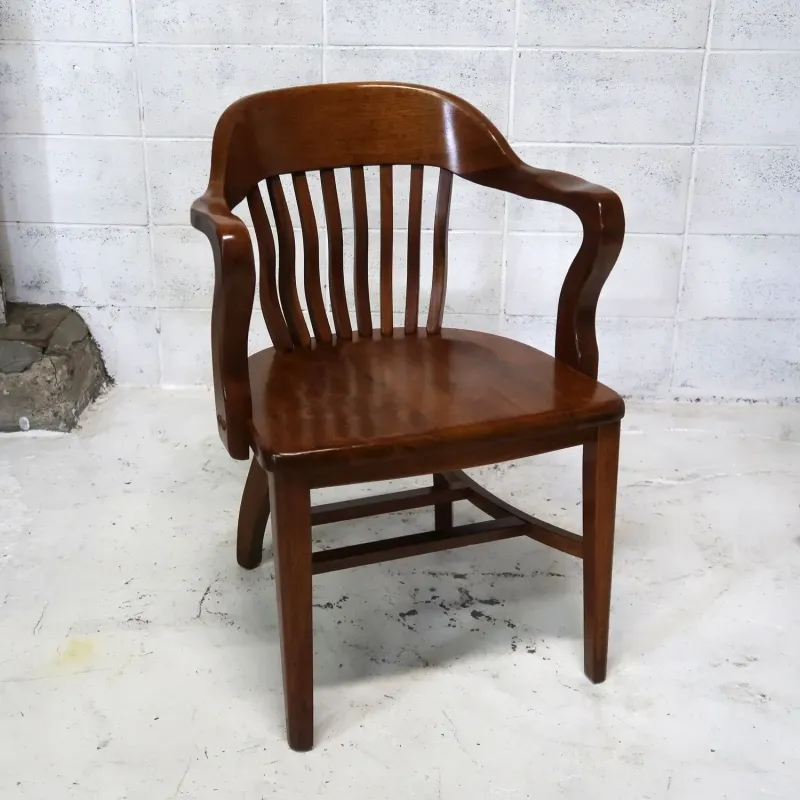アンティーク ウッド アームチェア