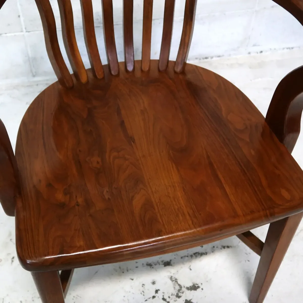 アンティーク ウッド アームチェア