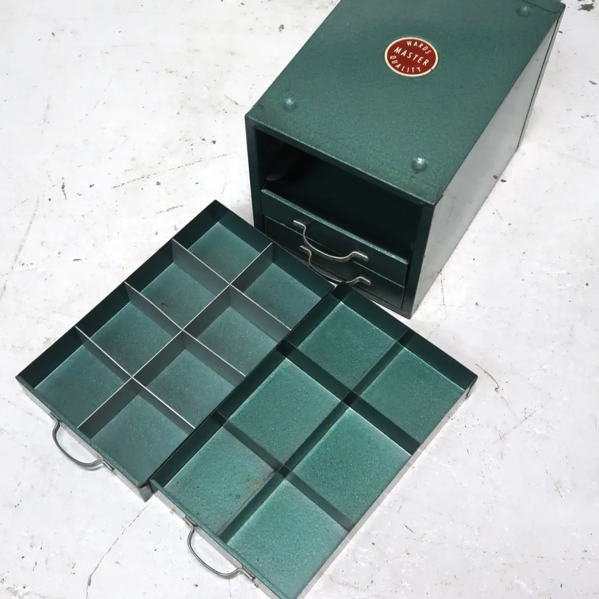 WARDS MASTER QUALITY ビンテージ パーツキャビネット