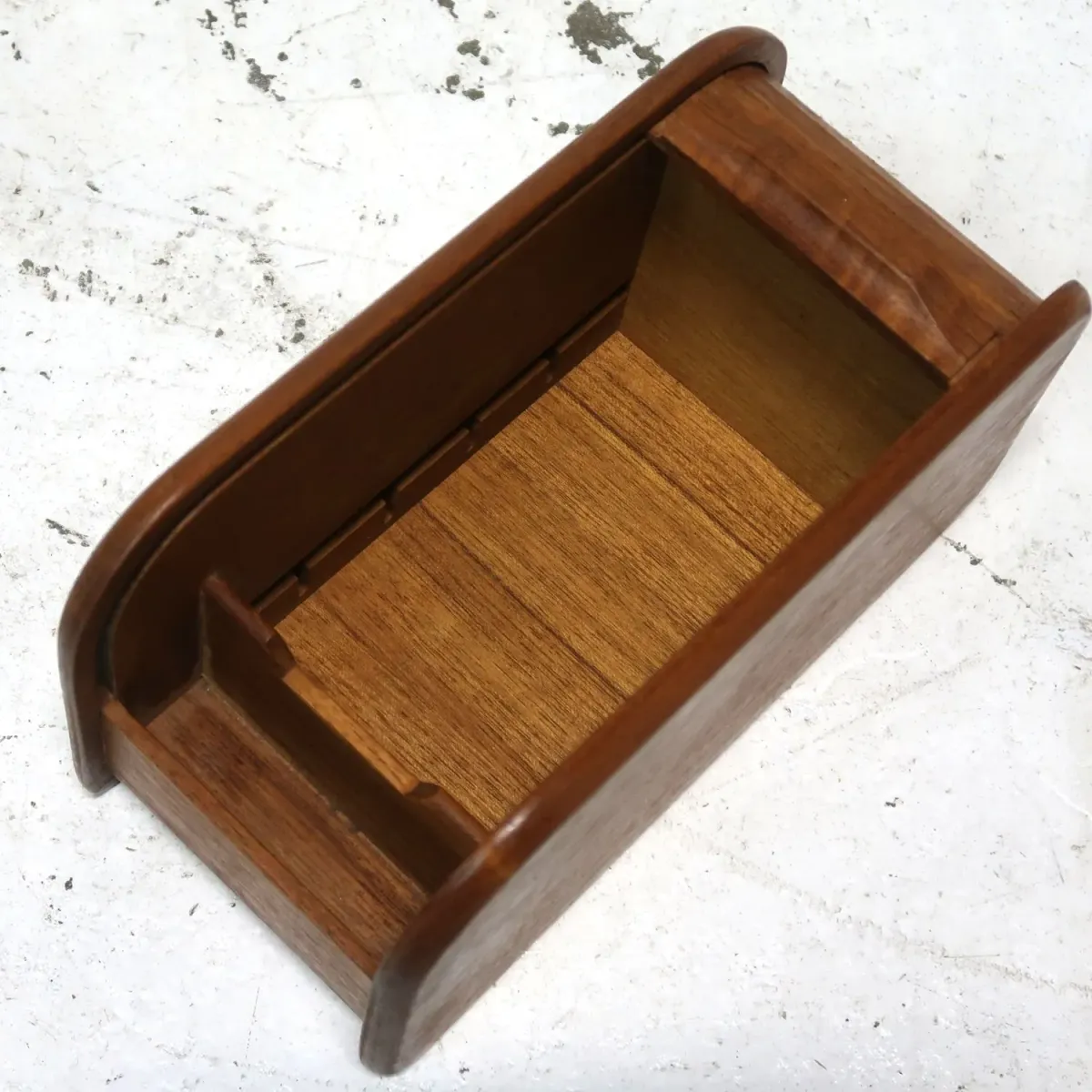 ビンテージ ロールトップ ウッドボックス