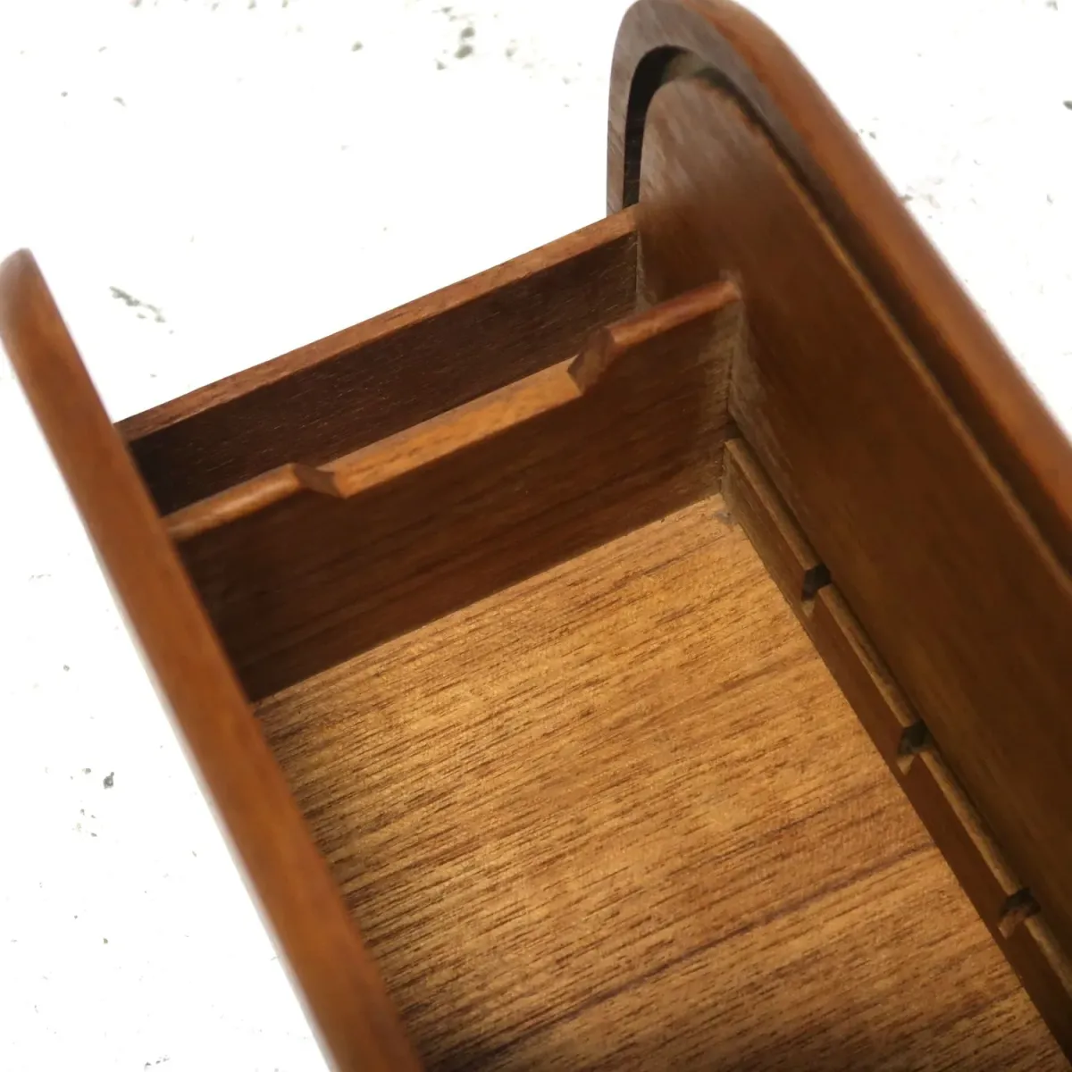 ビンテージ ロールトップ ウッドボックス