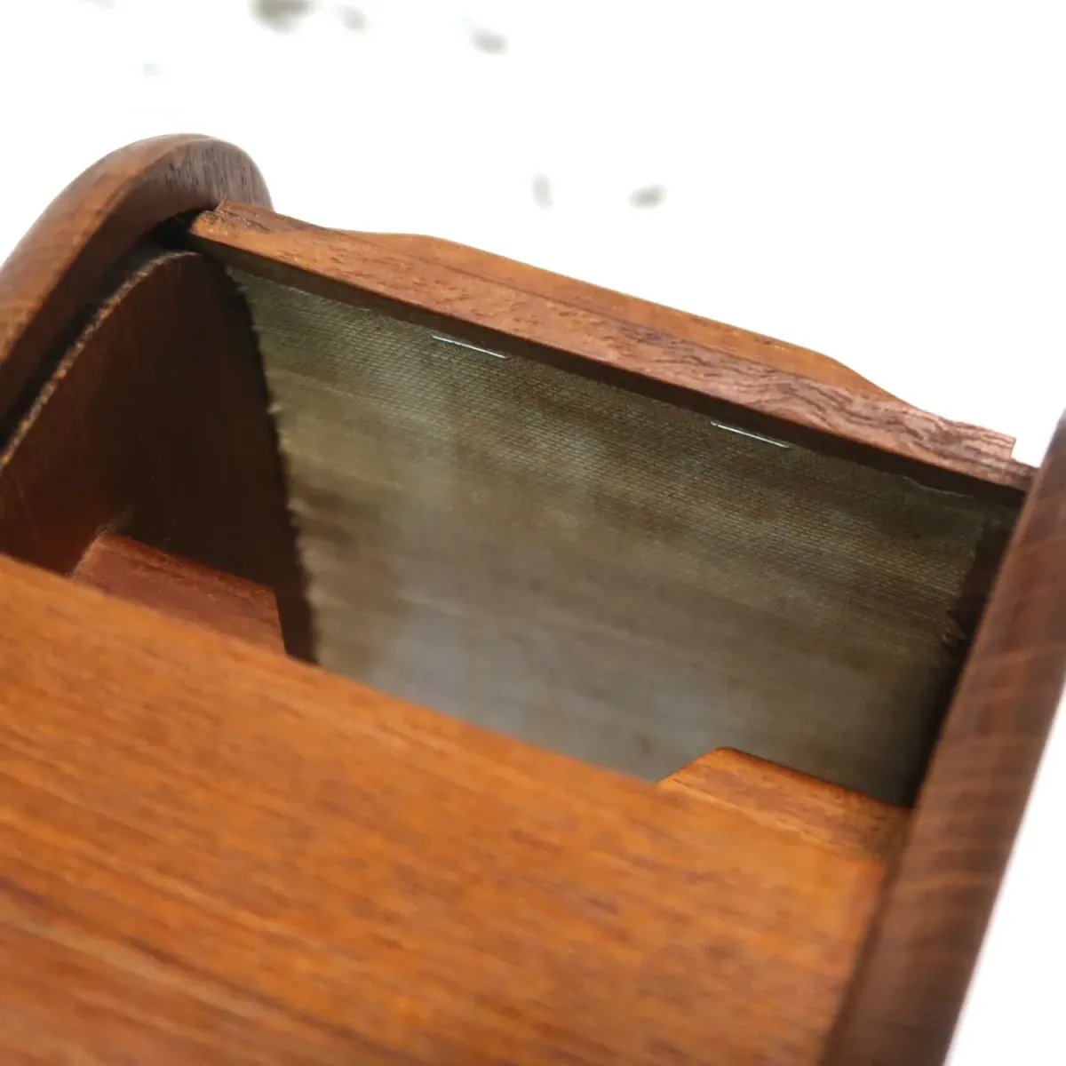 ビンテージ ロールトップ ウッドボックス