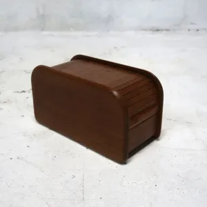 ビンテージ ロールトップ ウッドボックス