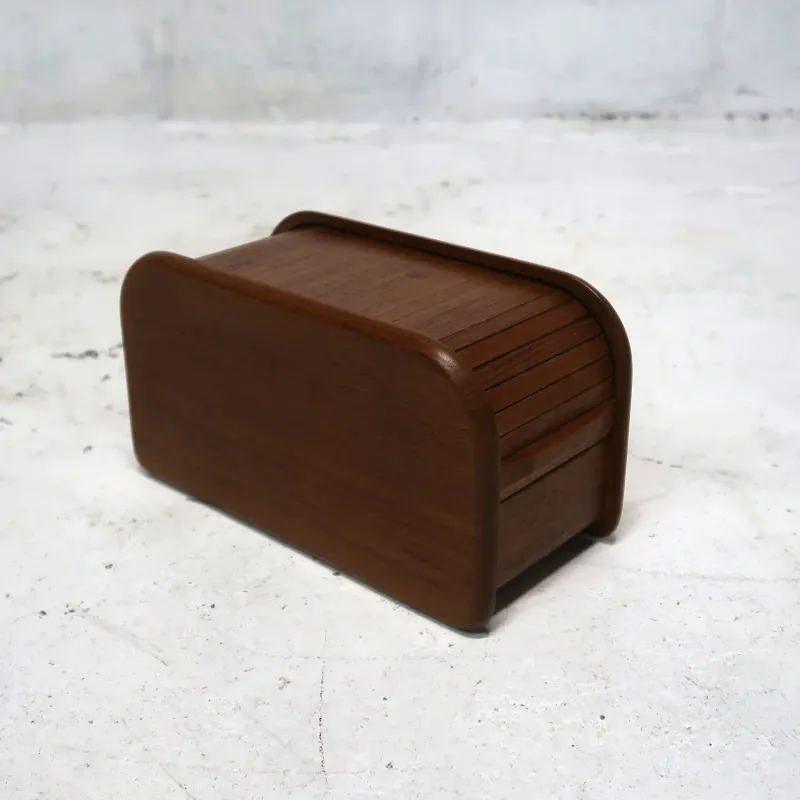 ビンテージ ロールトップ ウッドボックス