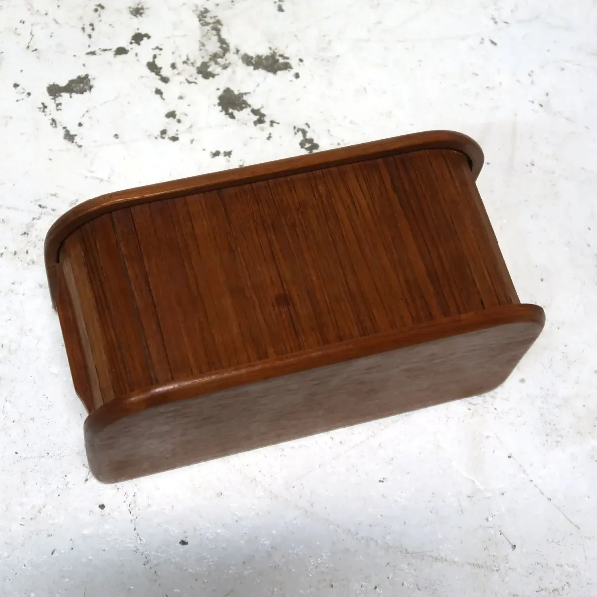 ビンテージ ロールトップ ウッドボックス