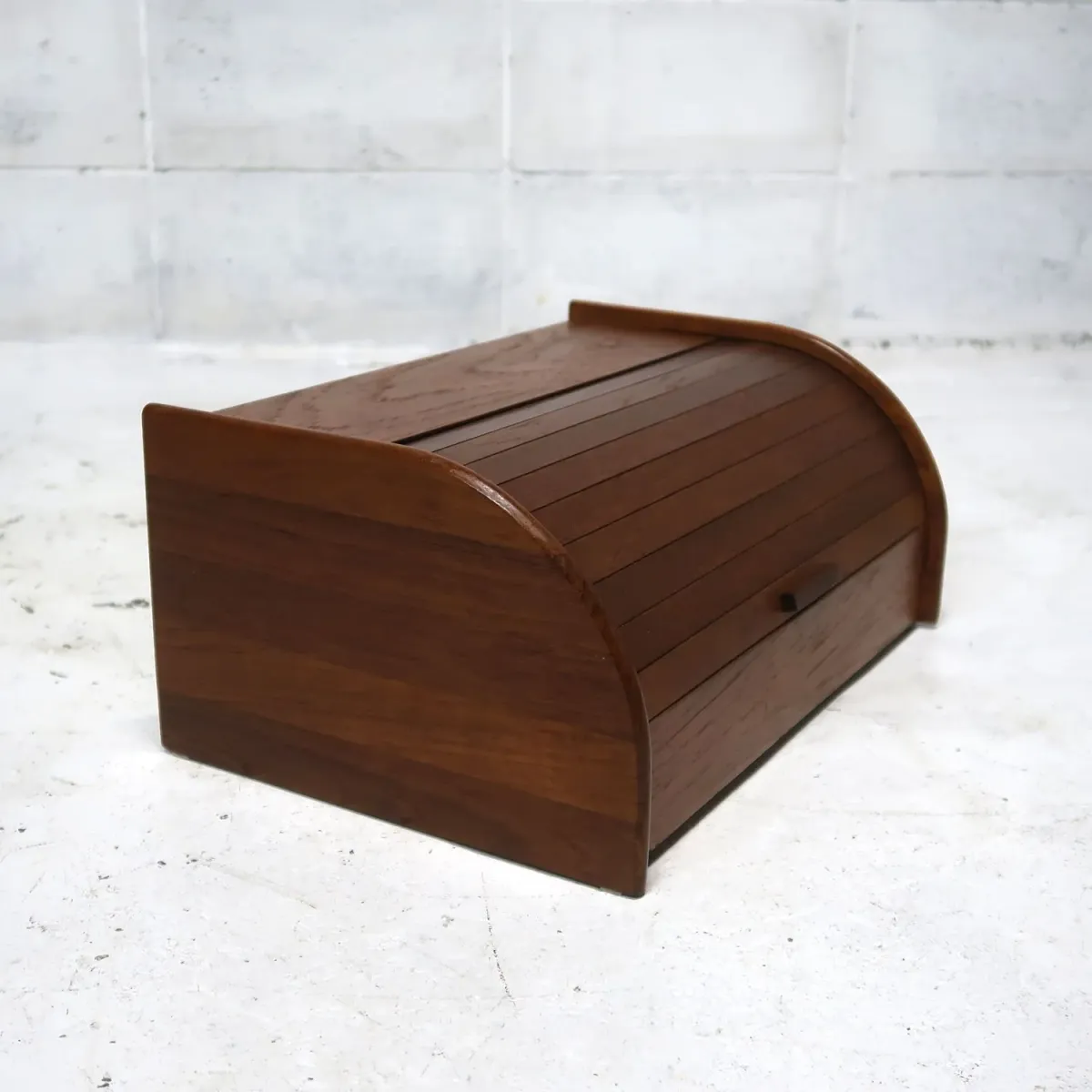 ビンテージ ロールトップ ブレッドボックス