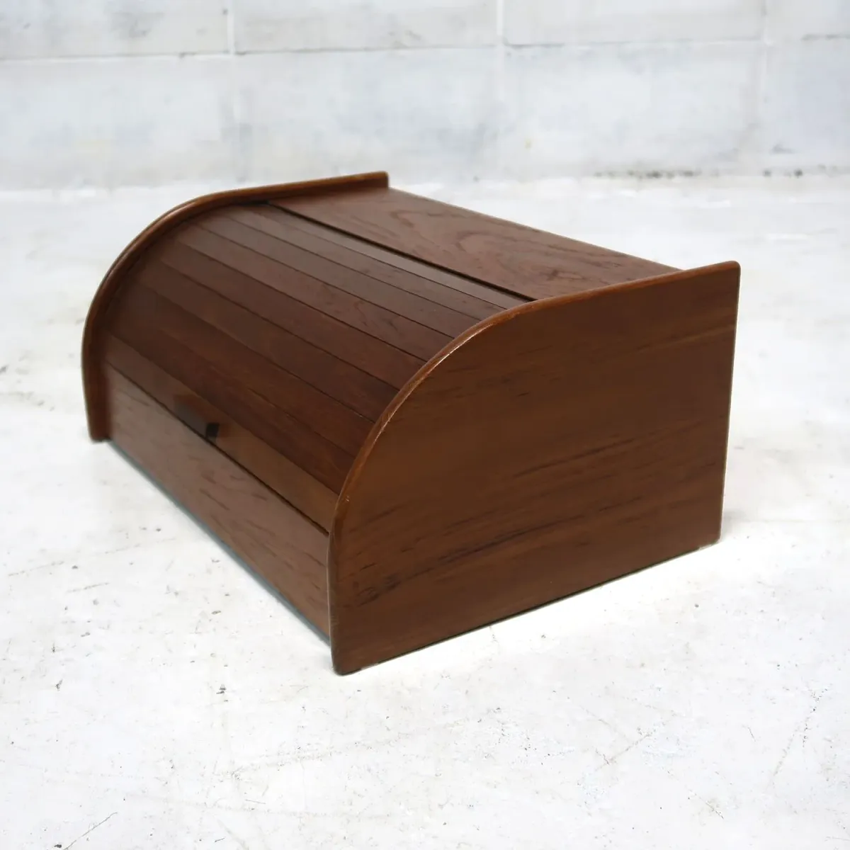 ビンテージ ロールトップ ブレッドボックス