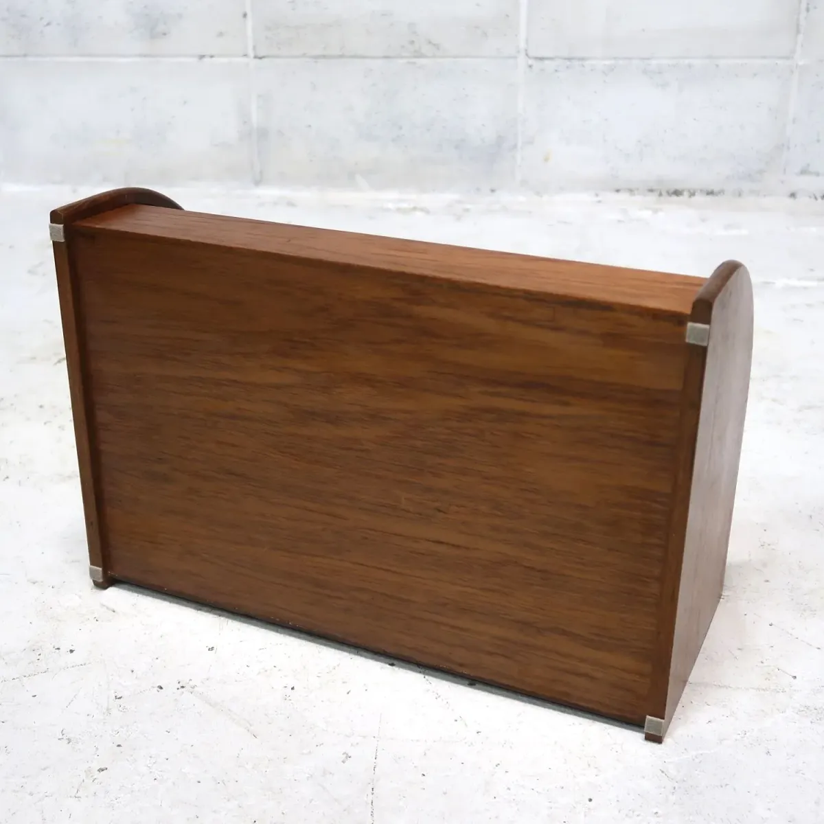 ビンテージ ロールトップ ブレッドボックス
