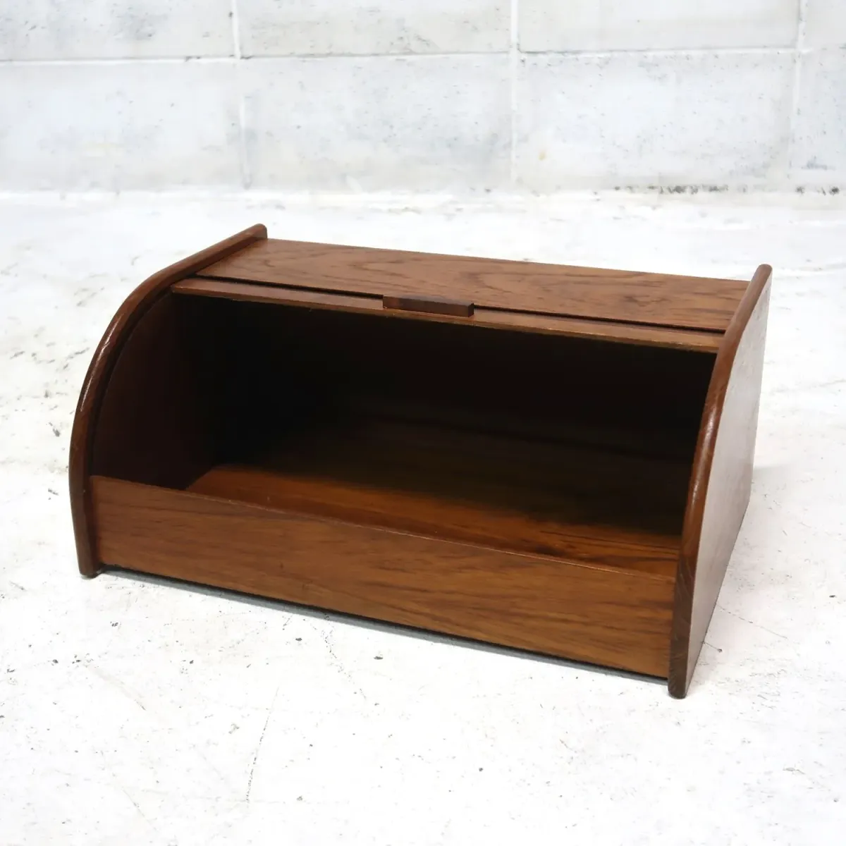 ビンテージ ロールトップ ブレッドボックス