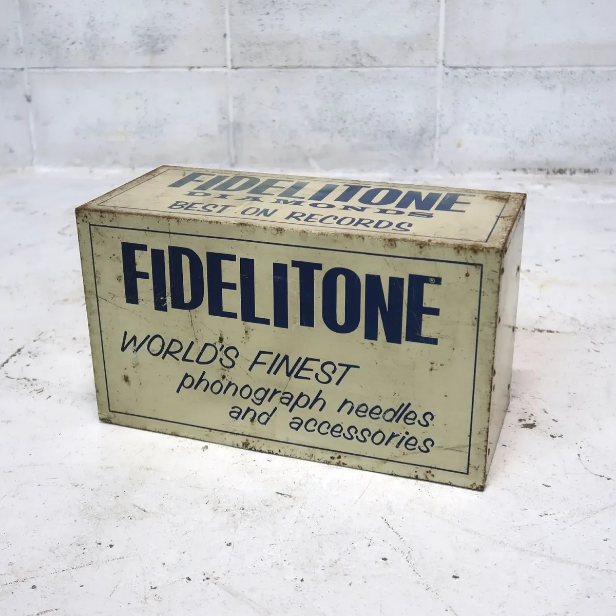 FIDELITONE ビンテージ メタルキャビネット